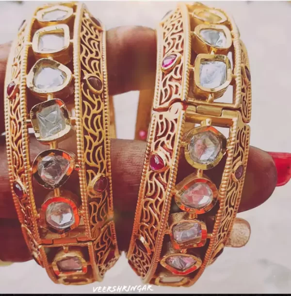 Kundan Bangles